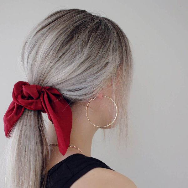 Elle Satin Hair Scrunchie