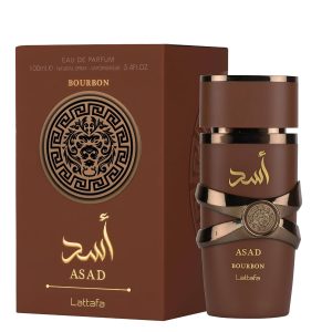 Lattafa Asad Bourbon | Eau de Parfum Spray | Size: 3.4 FL OZ / 100ml