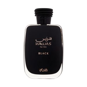 RASASI Hawas Black | Eau de Parfum Spray | Size: 3.4 FL OZ / 100ml