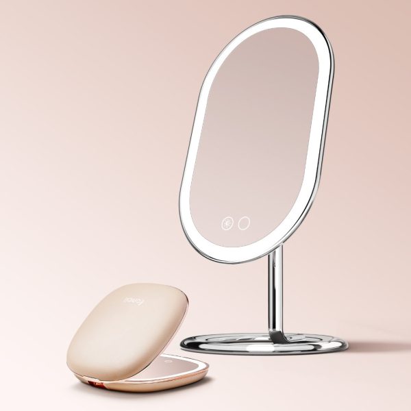 Tru-Glow Duo Vanity + Compact Mirror