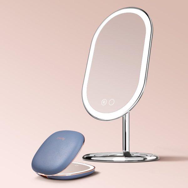 Tru-Glow Duo Vanity + Compact Mirror