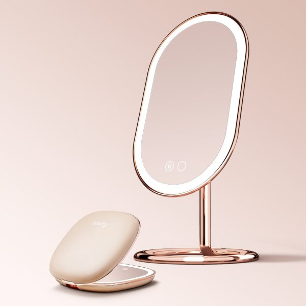 Tru-Glow Duo Vanity + Compact Mirror