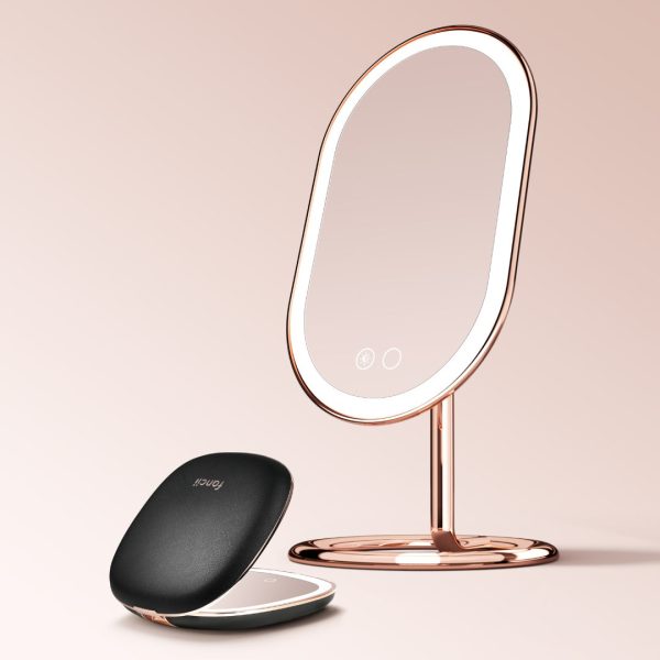 Tru-Glow Duo Vanity + Compact Mirror