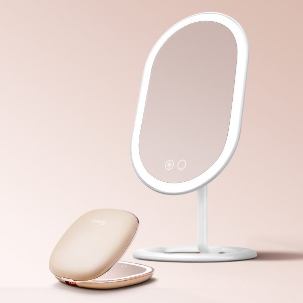 Tru-Glow Duo Vanity + Compact Mirror