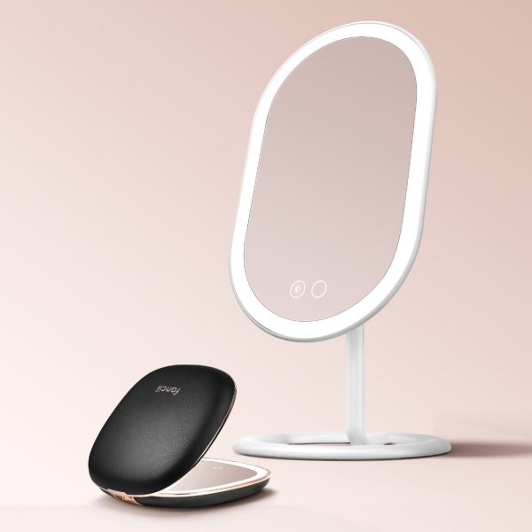 Tru-Glow Duo Vanity + Compact Mirror